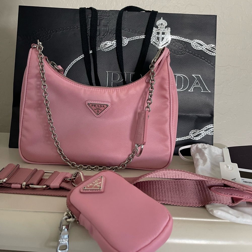 Prada Re-Edition 2005 Re-Nylon bag - ROSA